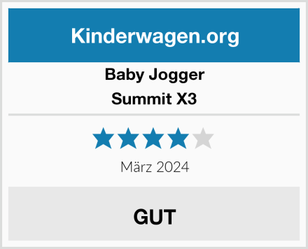 Baby Jogger Summit X3 Test