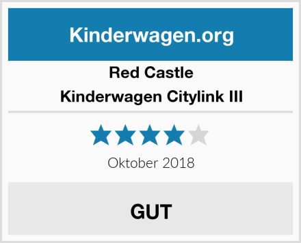 Red Castle Kinderwagen Citylink III Test