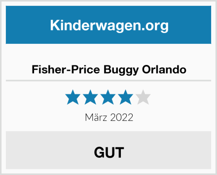  Fisher-Price Buggy Orlando Test