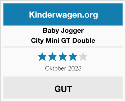Baby Jogger City Mini GT Double Test