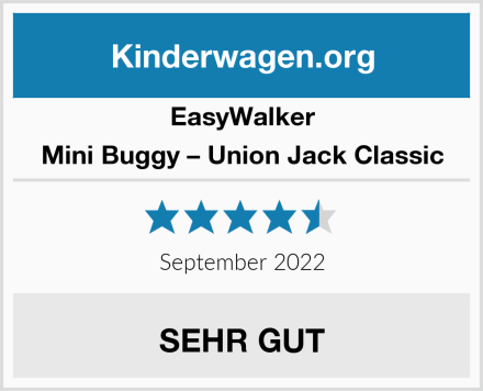 EasyWalker Mini Buggy – Union Jack Classic Test