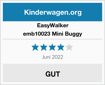 EasyWalker emb10023 Mini Buggy Test