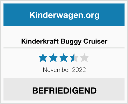  Kinderkraft Buggy Cruiser Test