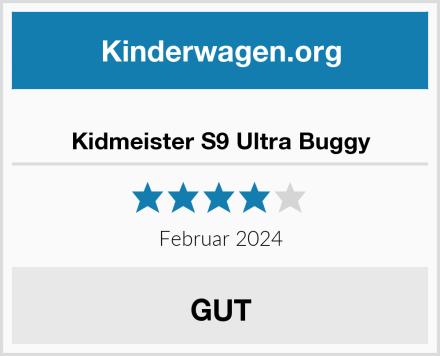  Kidmeister S9 Ultra Buggy Test
