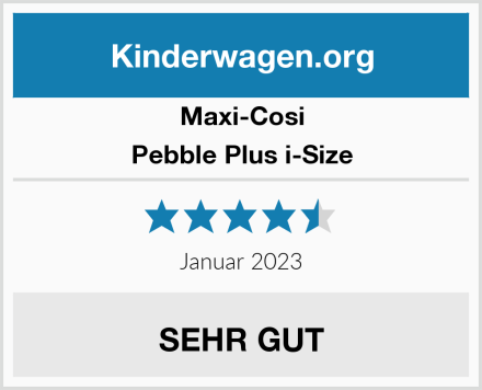 Maxi-Cosi Pebble Plus i-Size Test